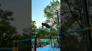 BEAST MODE IN PUBLIC💀 freestyle reaction respect calisthenics motivation fitness insane gym [upl. by Behka]