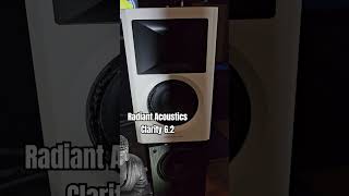 First Listen  Radiant Acoustics  Clarity 62 Speakers music homeaudio soundsgood soundquality [upl. by Arayk810]