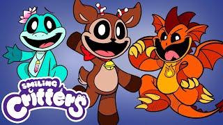 BEST NEW FanMade SMILING CRITTERS characters and their sounds Poppy Playtime Chapter 3 amp 4 [upl. by Wiencke177]