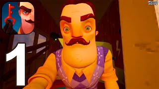 Hello Neighbor Nickys Diaries  Gameplay Walkthrough Part 1 Tutorial Levels 14 iOS Android [upl. by Steward]