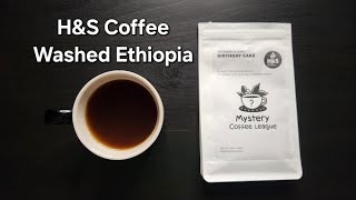 HampS Coffee RoastersMCL Review Laramie Wyoming Washed Ethiopia Birthday CakeBanko Taratu [upl. by Brindle986]