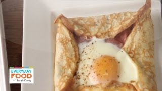 Simple Crepes  Everyday Food with Sarah Carey [upl. by Nylorak]