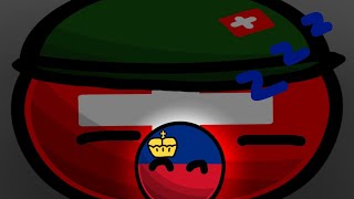 HOW SWITZERLAND INVADED LIECHTENSTEIN  Countryballs animation meme [upl. by Eyatnod223]