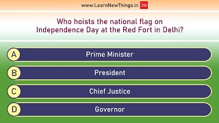 50 Independence Day Questions  India GK Quiz  Very Important Multiple Choice Questions [upl. by Ennove]