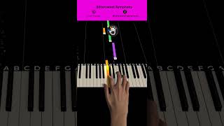 quot🎹 Bittersweet Symphony • Easy piano tutorial by The Verve PianoCover PianoTutorial LearnPiano [upl. by Reinhart]