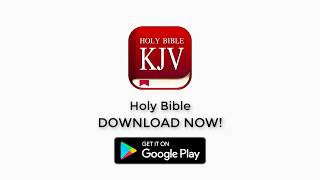 Holy Bible  King James Version KJV Bible Offline Audio Free Download [upl. by Yrrok]