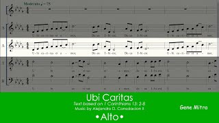 Ubi Caritas • Alto [upl. by Borgeson]