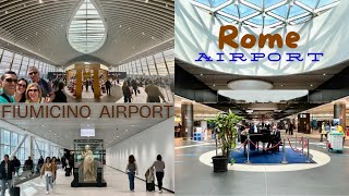 Rome Fiumicino Airport [upl. by Danae490]