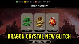 Mortal Kombat Mobile New Glitch Dragon Crystal 🤑🤑 [upl. by Ialda]