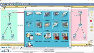 How to configure Redistribution between EIGRP and OSPF in Packet Tracer [upl. by Irvine]