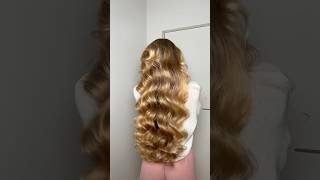 3 fuzzy socks OVERNIGHT HEATLESS CURLS 😍easycurls curlyhairhacks longhair heatlesscurls hair [upl. by Alad]