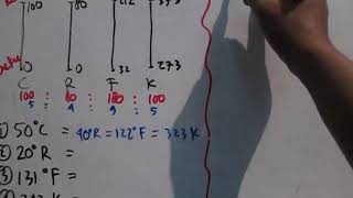 Cara Merubah Satuan Suhu Kalor Detail Celcius Reamur Fahrenheit Kelvin [upl. by Caruso]