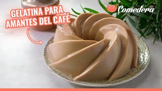 Gelatina de Café con Leche Receta de un postre único 🍮  Comedera [upl. by Nedearb]