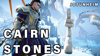 How to Stack CAIRN Stones in Jotunheim at Atgeirr ► Assassins Creed Valhalla [upl. by Enal]