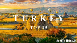 15 Best Places To Visit In Turkey  Turkey Travel Guide [upl. by Corin]