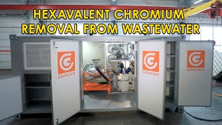 Hexavalent Chromium Removal with Wastewater Treatment Plant AVSk150 [upl. by Estrella576]