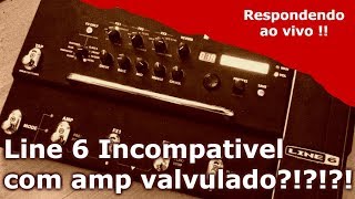 Respondendo ao vivo  Pod hd 300 imcompativel com Peavey Valve king [upl. by Ylehsa]