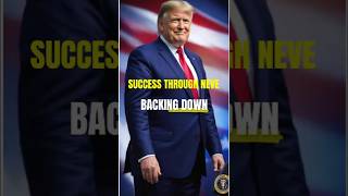 Success Through Never Backing Down  Donald Trump donaldtrump2024 success sucessfulmindset [upl. by Ailido]