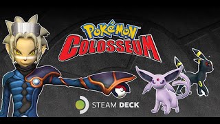 Pokemon Colosseum Valve Steam Deck Gamecube Emulator Gameplay  No Commentary [upl. by Simmie148]