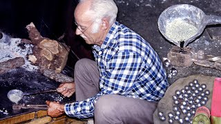 BALAS y CARTUCHOS artesanales para la caza Fabricación con plomo de cañerías en 1995  Documental [upl. by Alodie149]