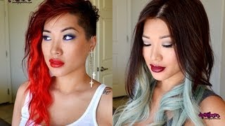 How To Strip Out Bright Red Hair Dye plus my new hair [upl. by Eikcuhc228]