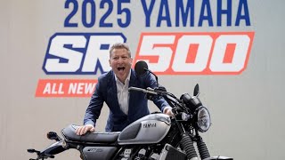 quot2025 Yamaha new🥳SR 500 Classic Vibes Modern Performancequot [upl. by Brnaba]