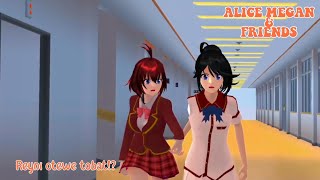 ALICE MEGAN amp FRIENDS REYNI BANGUN DARI KOMA  SAKURA SKOL SIMULATOR [upl. by Kedezihclem949]