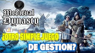 ¿Medieval Dynasty otro SIMPLE juego de GESTION [upl. by Ojaras211]