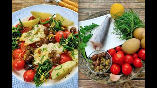 Merluzzo alla siciliana Sicilian styled cod [upl. by Arev]