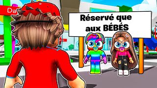 Brookhaven mais le serveur est RÉSERVÉ aux BÉBÉS [upl. by Nitsreik]