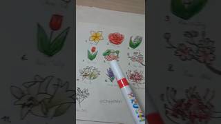 drawing painting anime chealmai vẽ anime hoa sứ [upl. by Gretal]