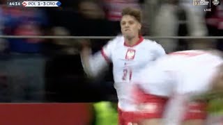 Nicola Zalewski Goal Poland Vs Croatia 23 All Goals Analysis amp Extended Highlights [upl. by Ative]