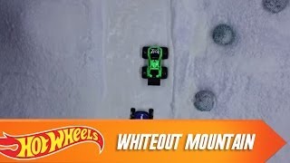 Custom Motors Cup Race 3 Whiteout Mountain  HotWheels [upl. by Nnaeiram]