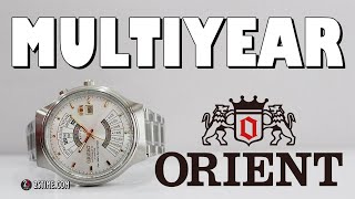 ORIENT MULTI YEAR FEU00002WW  A Perpetual Calendar Watch Under 200 [upl. by Guevara]