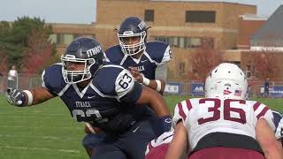 Ithaca Football Highlights vs St John Fisher  Oct 21 2017 [upl. by Arie]