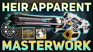 Heir Apparent MASTERWORK Exotic Catalyst Review amp How to complete  Destiny 2 Season of the Chosen [upl. by Yeltrab768]