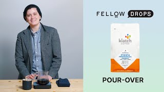 Fellows Take on Ethiopia Yirgacheffe by Klatch Coffee  PourOver Brew Guide [upl. by Kwok]