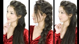 Very Easy Hairstyles For Wedding amp Wedding functions [upl. by Hanako625]