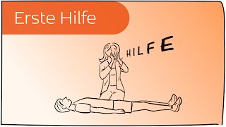 Erste Hilfe in 2 Minuten erklärt [upl. by Auohp]