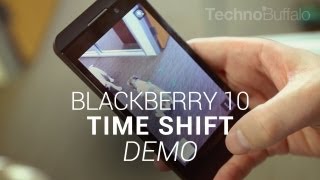 BlackBerry 10 Camera Demo Time Shift [upl. by Rima]