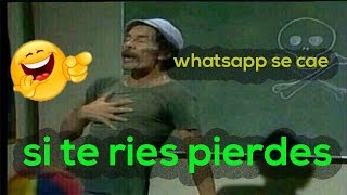 caida de whatsapp 2017  memes sobre la caida de whats appse cayo whatsapp 2017 [upl. by Dey]