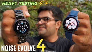 NoiseFit Evolve 4 Smartwatch with SOS Call Feature ⚡⚡ Heavy Testing ⚡⚡ [upl. by Marsland]