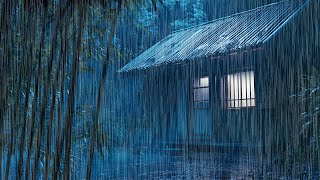 🔴 Fall Asleep Fast amp Easy with Beautiful Heavy Rain  Soothing Rain Waves [upl. by Pris]