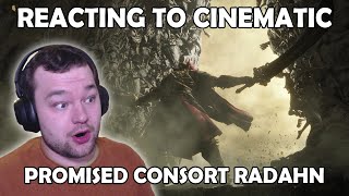 Reacting to Promised Consort Radahn Cinematic in Elden Ring Shadow of the Erdtree [upl. by Nebuer]