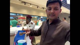 Malik Asif in Macca  Al Tazaj Fast food clock Royal Tower [upl. by Gibeon]