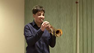 International Brass Competition Davorin Jenko 2024 Jakov Gregovic Trumpet [upl. by Kaasi]