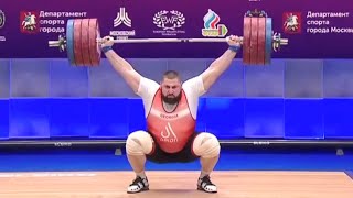 222 kg Snatch  World Record  Lasha Talakhadze  2021 European Weightlifting [upl. by Analise]