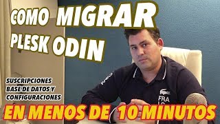 Como migrar Plesk Onyx de un servidor vps a otro en español [upl. by Inaliak]