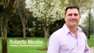 Roberto Nicolia Explains The Advantages of PaverShield  Nicolock Paving Stones [upl. by Hirasuna]