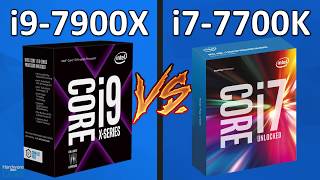 i97900X vs i77700K  FULL COMPARISON [upl. by Jak746]